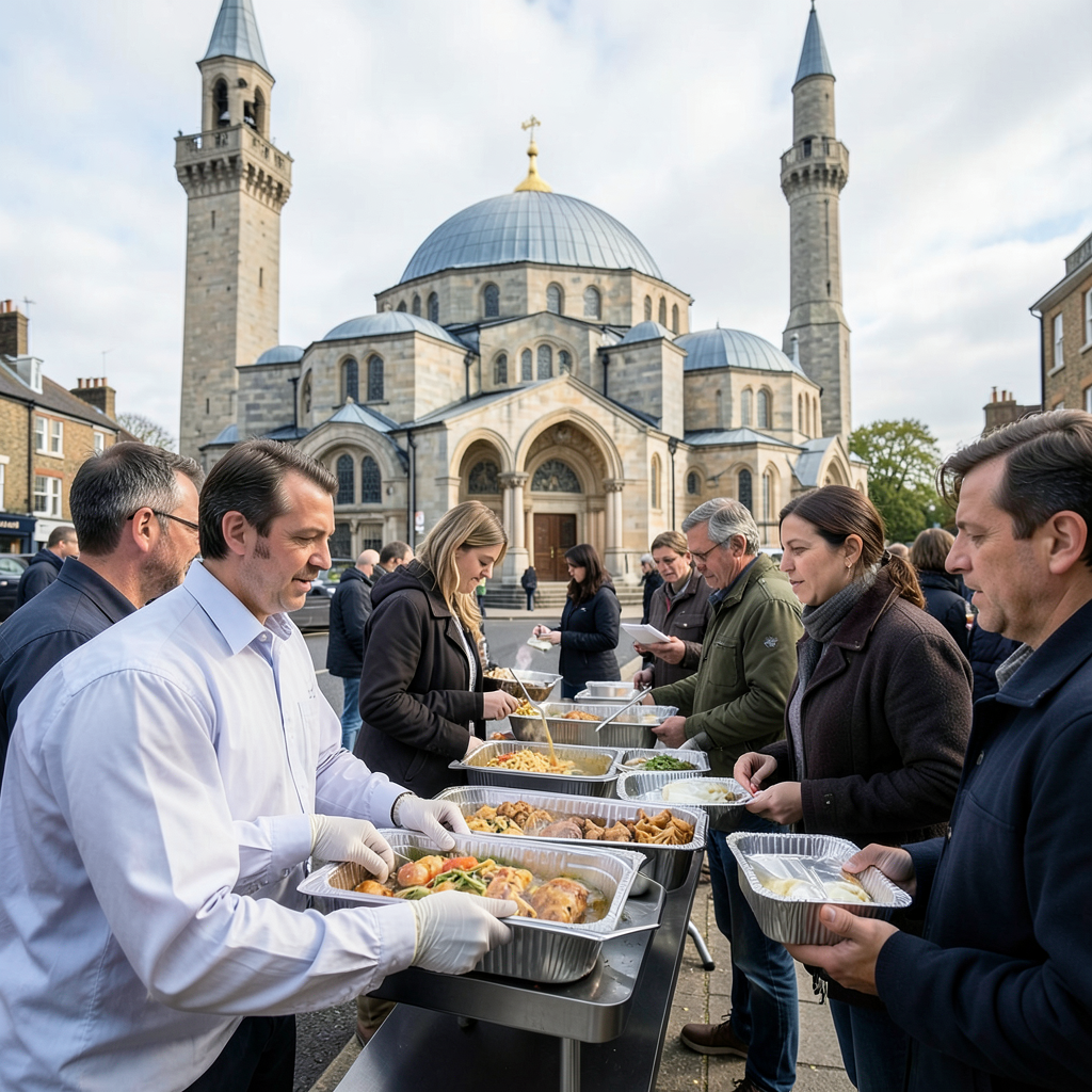 Fazl Mosque centenary celebrated with 10,000 meals for homeless and needy